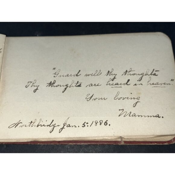 4 Antique Books Autograph 1880s Northbridge MA The Gold Bug Edgar Allan Poe +2 - Picture 9 of 16